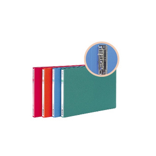 문화 A5 하드보드펀치레스화일 적색 F331-6