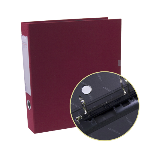 문화 웹 D링바인더 3cm 적색 B948-7