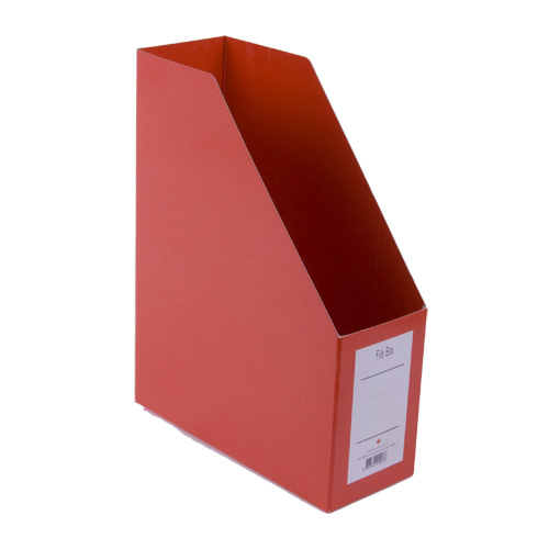 종이화일박스 적색 F190-7