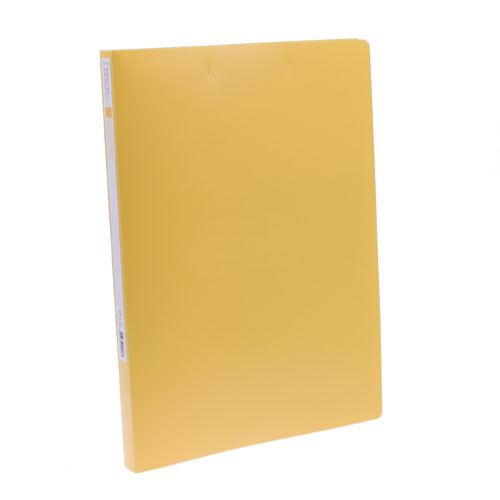 문화 A4 스프링화일(PP) 좌철 노랑 F401-7