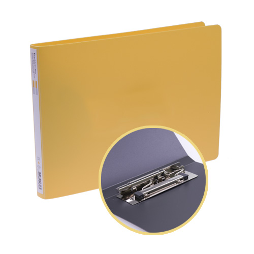 문화 A5 펀치레스화일(PP) 노랑 F431-6