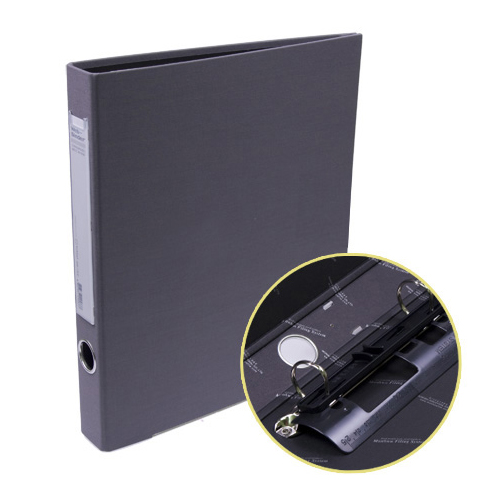 문화 웹 D링바인더 7㎝ 회색 B949A-7