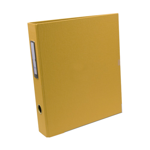문화 컬러 웹 D링 바인더 5㎝ 노랑 B969-7 5cm