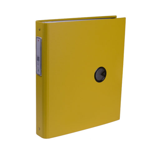 문화 로그인화일 80매 노랑 F823-7 V링 장식