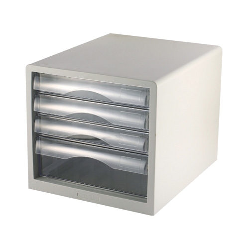 4단 서류함 9774 흑색 277*344*268mm