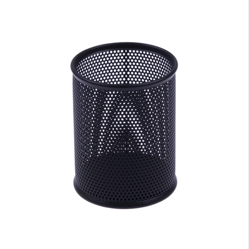 망사 펜꽂이 흑색 소 75 * 95mm