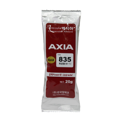 순간접착제(AXIA)20g 835/목공용