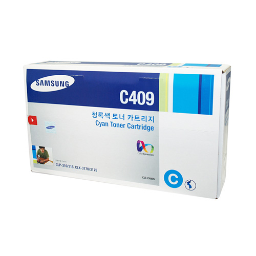 삼성 정품토너 CLT-C409S/파랑
