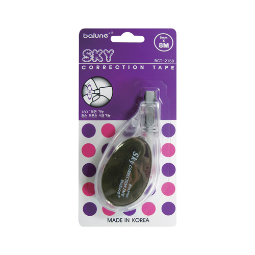 [바르네] SKY수정테이프 5mm*8M BCT-2158