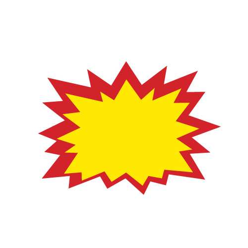 쇼카드 톱니형(공백) P2003 130  *100 6매