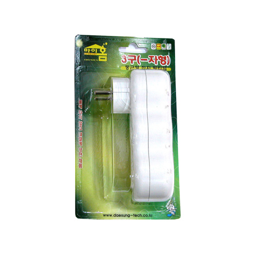 멀티콘센트(멀티탭) 3구I자형(일반)