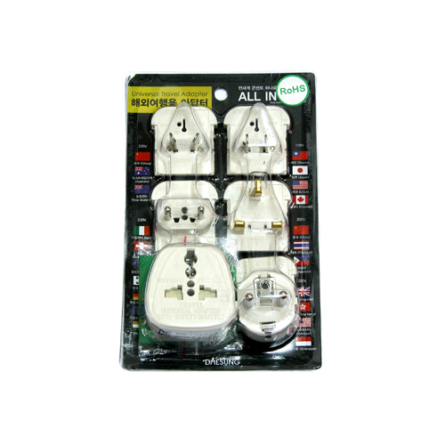 멀티탭 해외용아답터 
