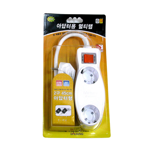 멀티탭 아답터용(2구) 