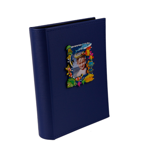 드림 베이비 액자 포켓 앨범 파랑 4*6 50매