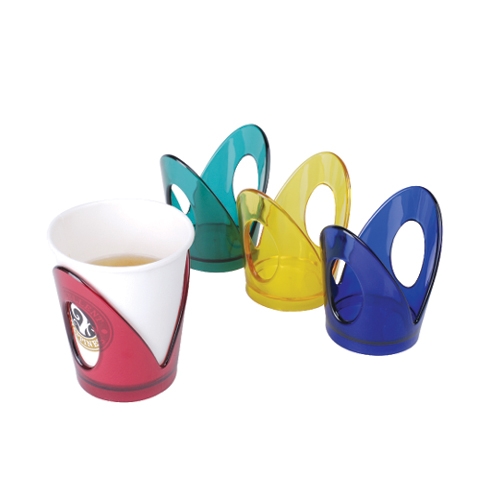 종이컵홀더 레드. 그린. 옐로우. 블루 세트구성 