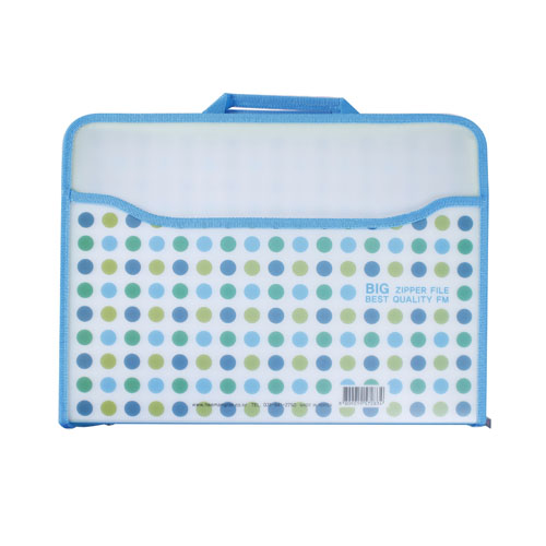 빅핸드 지퍼화일(청색) 