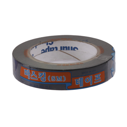 흑마스킹 테이프(수입품) 12㎜ 1팩 2入 12㎜ * 50M. 2入