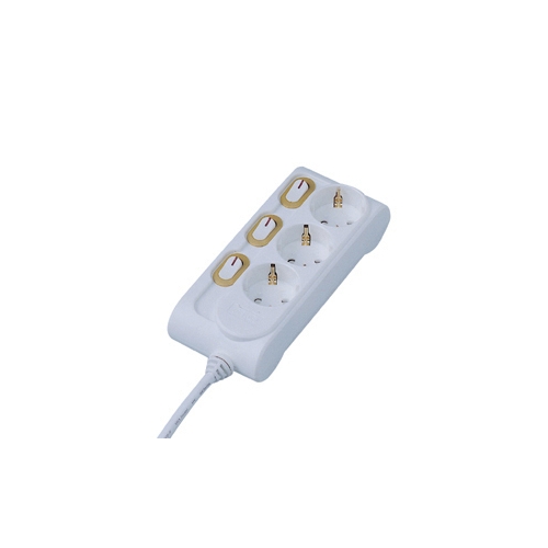 멀티탭 3구접지 개별 1.5M 