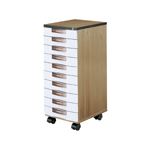 우드이동식10단K서류함(에어포트) WD7010A