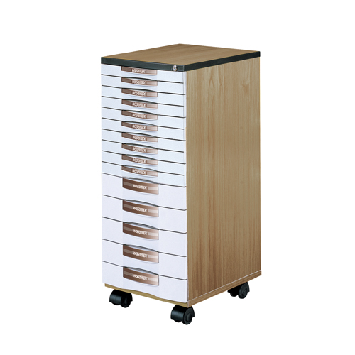 우드이동식15단K서류함(에어포트) WD7015A