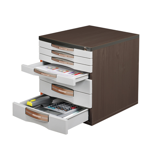 우드대형7단K서류함(월낫) WD707W