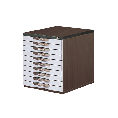 우드대형10K서류함(월낫) WD710W