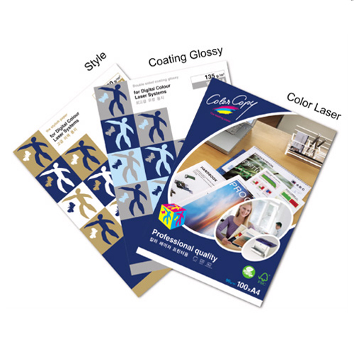 칼라 레이저 전용지(몬디) 250g A4 