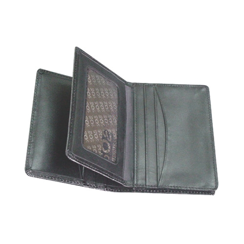 소가죽 명함지갑 LBC-102F 검정 