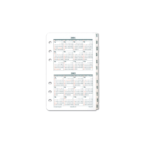 월간계획 탭 포켓 포켓