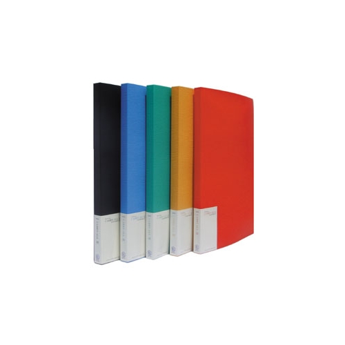 엠보 클리어화일 10매 흑/청/노/녹색 307x235x9