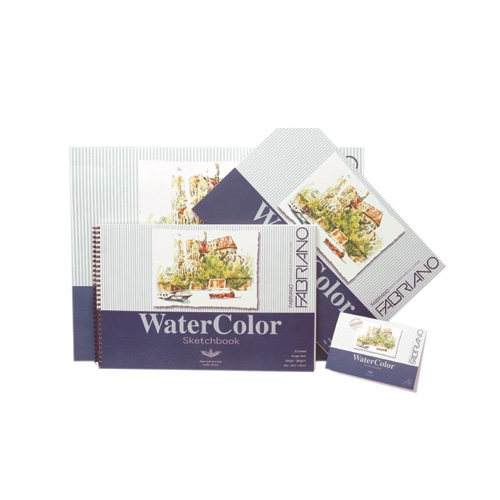 워터칼라 스케치북 8절 (스프링형) 280g