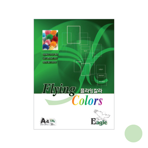 플라잉칼라 120g 밝은녹색
