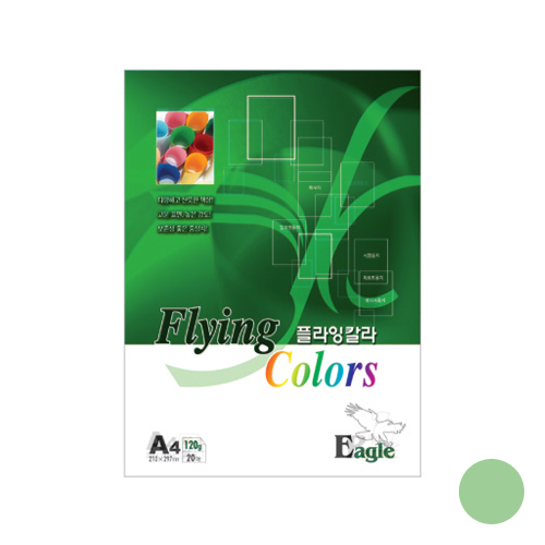 플라잉칼라 120g(E-25) 어린풀색