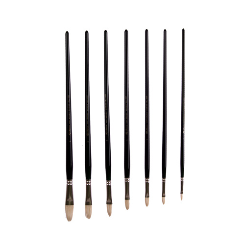 유화 및 아크릴 겸용 붓(돈모 600) 세트 