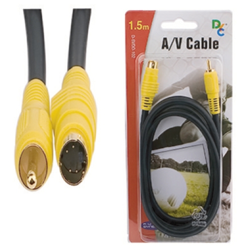 S-VIDEO-컴포지트 변환 케이블 1.5M 