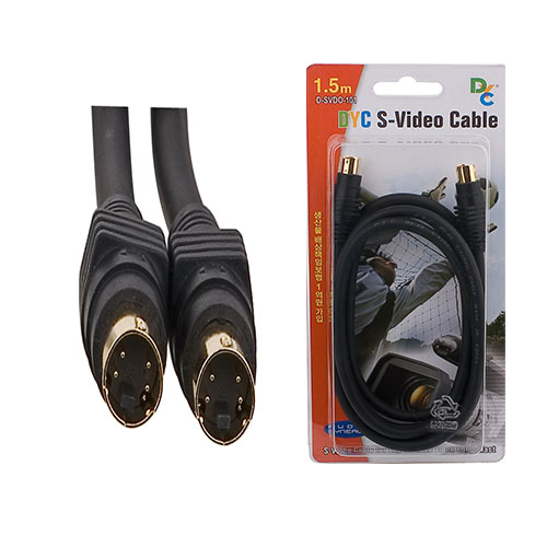 S-VIDEO 케이블 1.5M NULL