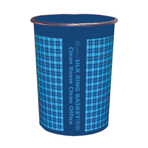 실크링 휴지통 대 초록 250 * 330mm