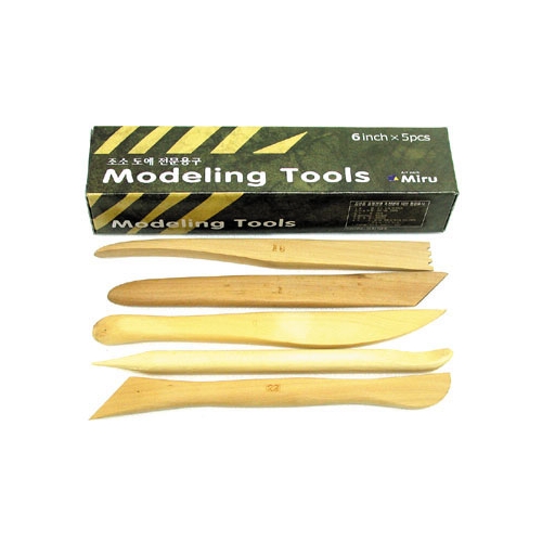 조소용구 셋트 5본입 8″ 