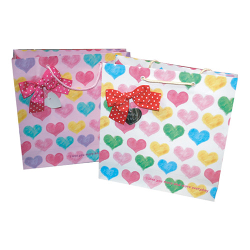 샤이니쇼핑백(소)아이보리 295*300*100mm