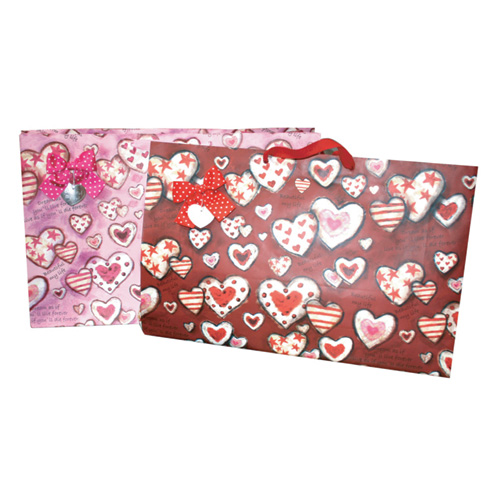 원더풀 쇼핑백(적색)대 590*385*150mm