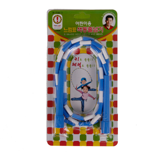 김수열줄넘기(어린이용느낌표색동) K-710(I)