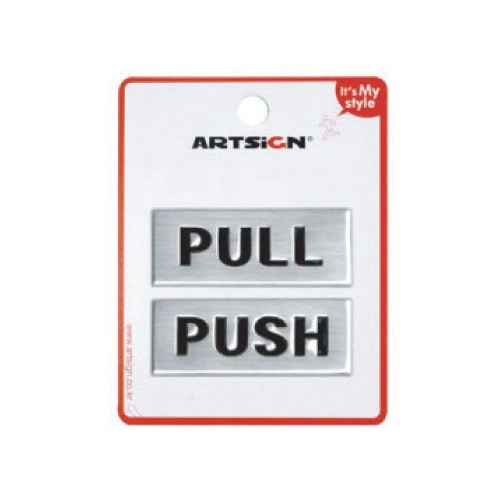 돔사인 PULL. PUSH 3001 55 * 25mm