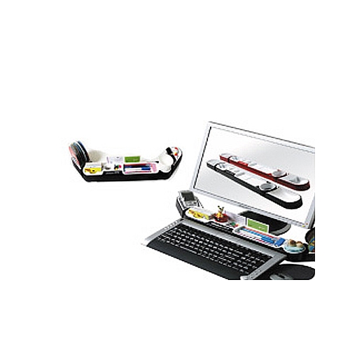 PC LCD 모니터 앞 멀티 정리셋 둠 