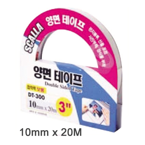 부직포 다용도 양면테이프 10mm x 20m 10mm * 20m