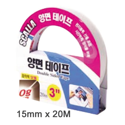 부직포 다용도 양면테이프 15mm x 20m 15mm * 20m