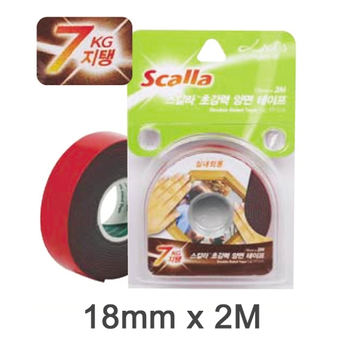 스칼라초강력양면테이프 FT-210 18mm * 2m
