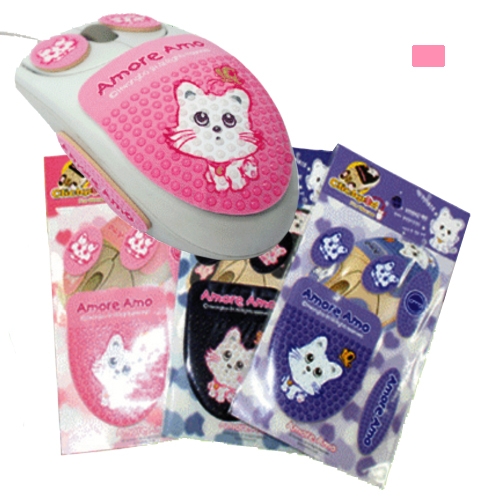 클릭패드  마우스용 분홍 