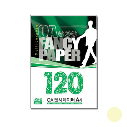 OA팬시페이퍼M-02 120g 연미색