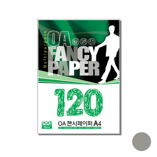 OA팬시페이퍼M-17 120g 회색