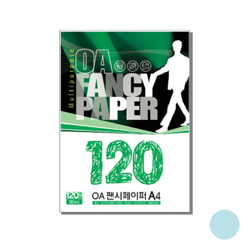 OA팬시페이퍼M-18 120g 연하늘색